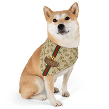 Load image into Gallery viewer, Pucci Faux-Designer Pet Bandana Collar - Your Posh Pet