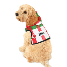 Load image into Gallery viewer, Holiday Plaid Personalized & Custom Pet Hoodie - Custom Pet Apparel - Your Posh Pet