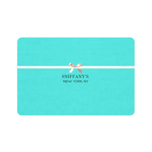 Load image into Gallery viewer, Sniffany's Faux-Designer Pet Food Mat - Your Posh Pet