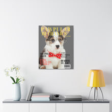Load image into Gallery viewer, Pawpular Mechanics Custom & Personalized Magazine Cover Canvas - Your Posh Pet