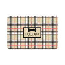 Load image into Gallery viewer, Furberry Faux-Designer Pet Food Mat - Your Posh Pet