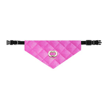 Load image into Gallery viewer, Chewnel Faux-Designer Pet Bandana Collar - Your Posh Pet