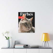 Load image into Gallery viewer, Furbes Custom & Personalized Magazine Cover Canvas - Your Posh Pet