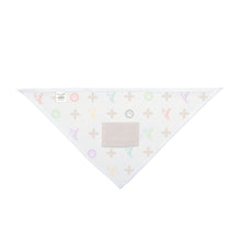 Load image into Gallery viewer, Light Furry Vuiton Pet Bandana - Your Posh Pet