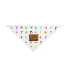 Load image into Gallery viewer, Light Furry Vuiton Pet Bandana - Your Posh Pet