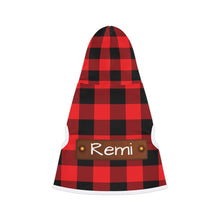 Load image into Gallery viewer, Buffalo Plaid Personalized & Custom Pet Hoodie - Custom Pet Apparel - Your Posh Pet