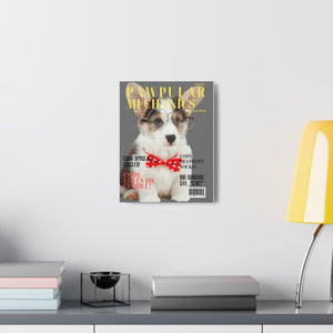 Pawpular Mechanics Custom & Personalized Magazine Cover Canvas