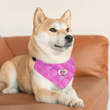 Load image into Gallery viewer, Chewnel Faux-Designer Pet Bandana Collar-Your Posh Pet