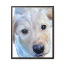 Load image into Gallery viewer, Framed Custom Canvas Artwork of Pet&#39;s Image - Your Posh Pet