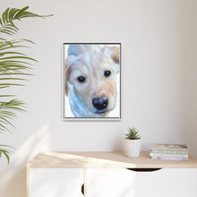 Load image into Gallery viewer, Framed Custom Canvas Artwork of Pet&#39;s Image - Your Posh Pet