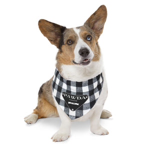 Pawda Faux-Designer Pet Bandana Collar-Your Posh Pet