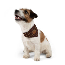 Load image into Gallery viewer, Furry Vuitton Faux-Designer Pet Bandana Collar - Your Posh Pet