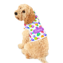 Load image into Gallery viewer, Polka Dot Bubbles Personalized &amp; Custom Pet Hoodie - Custom Pet Apparel