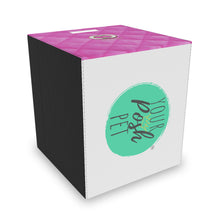 Load image into Gallery viewer, Chewnel Faux-Designer Pet Toy Felt Storage Box-Your Posh Pet