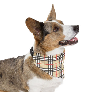 Furberry Faux-Designer Pet Bandana Collar-Your Posh Pet