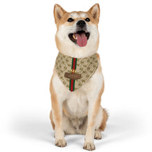 Load image into Gallery viewer, Pucci Faux-Designer Pet Bandana Collar-Your Posh Pet