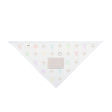 Load image into Gallery viewer, Light Furry Vuiton Pet Bandana-Your Posh Pet