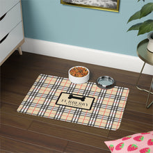 Load image into Gallery viewer, Furberry Faux-Designer Pet Food Mat-Your Posh Pet