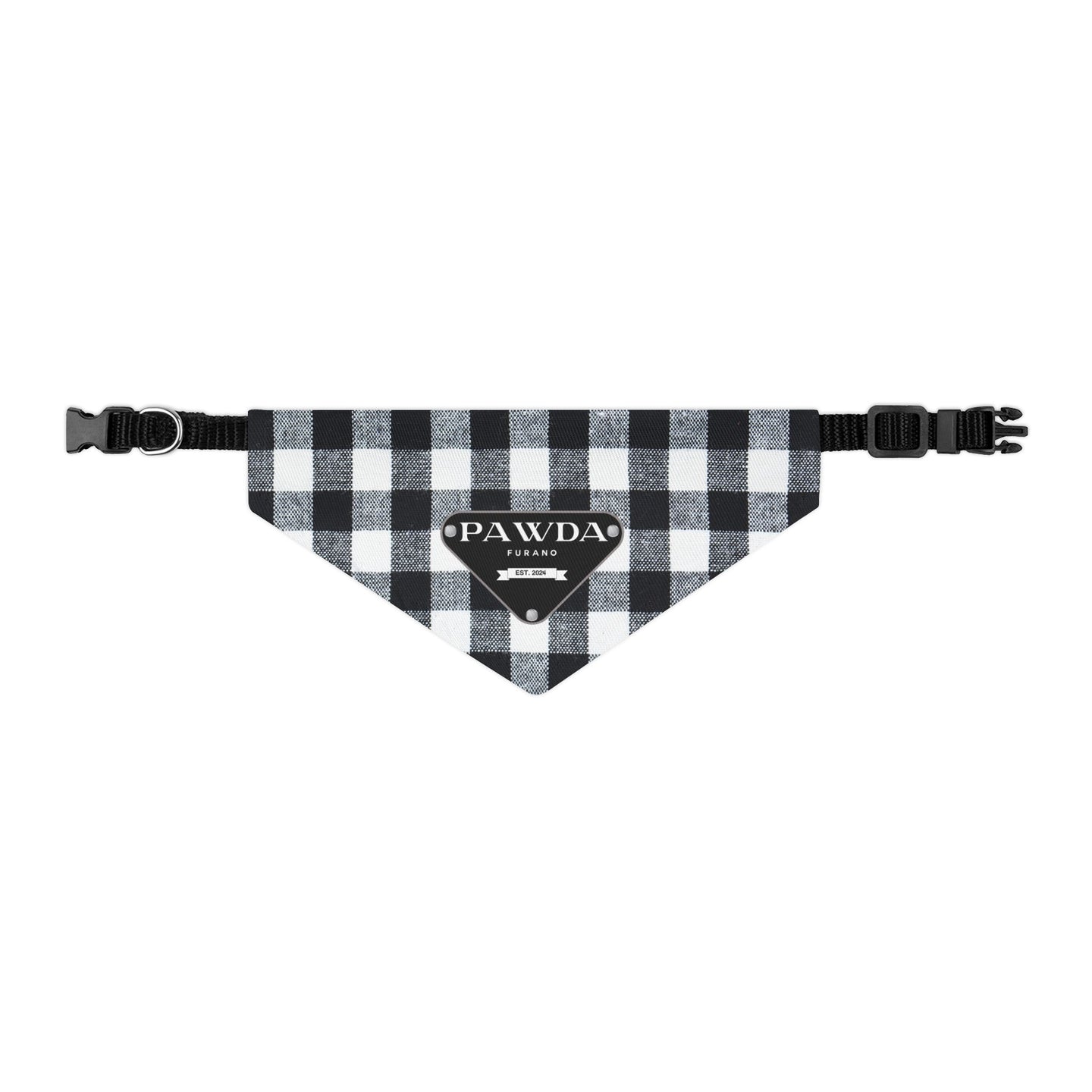 Pawda Faux-Designer Pet Bandana Collar-Your Posh Pet