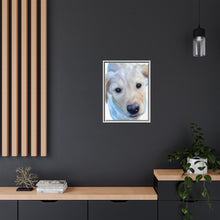 Load image into Gallery viewer, Framed Custom Canvas Artwork of Pet&#39;s Image - Your Posh Pet