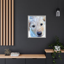 Load image into Gallery viewer, Framed Custom Canvas Artwork of Pet&#39;s Image - Your Posh Pet