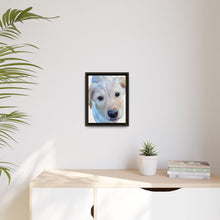 Load image into Gallery viewer, Framed Custom Canvas Artwork of Pet&#39;s Image - Your Posh Pet