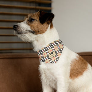 Furberry Faux-Designer Pet Bandana Collar-Your Posh Pet