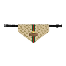 Load image into Gallery viewer, Pucci Faux-Designer Pet Bandana Collar-Your Posh Pet