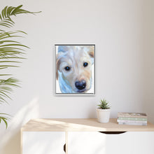 Load image into Gallery viewer, Framed Custom Canvas Artwork of Pet&#39;s Image - Your Posh Pet