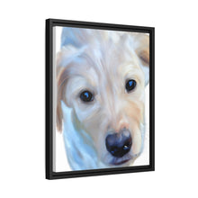 Load image into Gallery viewer, Framed Custom Canvas Artwork of Pet&#39;s Image - Your Posh Pet