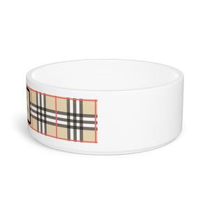 Furberry Pet Bowl-Your Posh Pet