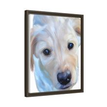 Load image into Gallery viewer, Framed Custom Canvas Artwork of Pet&#39;s Image - Your Posh Pet