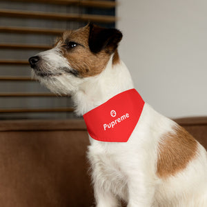 Pupreme Faux-Designer Pet Bandana Collar-Your Posh Pet