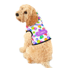 Load image into Gallery viewer, Polka Dot Bubbles Personalized &amp; Custom Pet Hoodie - Custom Pet Apparel