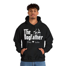 Load image into Gallery viewer, The Dogfather Personalized &amp; Custom Dog Lovers Hoodie