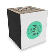 Load image into Gallery viewer, Furberry Faux-Designer Pet Toy Felt Storage Box-Your Posh Pet