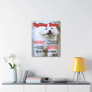 Rolling Bone Custom & Personalized Magazine Cover Canvas