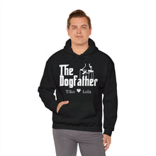 Load image into Gallery viewer, The Dogfather Personalized &amp; Custom Dog Lovers Hoodie