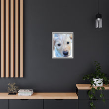 Load image into Gallery viewer, Framed Custom Canvas Artwork of Pet&#39;s Image - Your Posh Pet