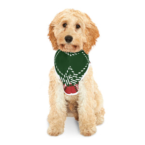 Personalized & Custom Holiday Flannel Design Pet Hoodie - Custom Pet Apparel