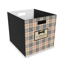 Load image into Gallery viewer, Furberry Faux-Designer Pet Toy Felt Storage Box-Your Posh Pet