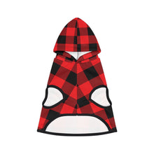 Load image into Gallery viewer, Buffalo Plaid Personalized &amp; Custom Pet Hoodie - Custom Pet Apparel