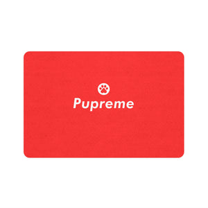 Pupreme Faux-Designer Pet Food Mat-Your Posh Pet