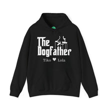 Load image into Gallery viewer, The Dogfather Personalized &amp; Custom Dog Lovers Hoodie