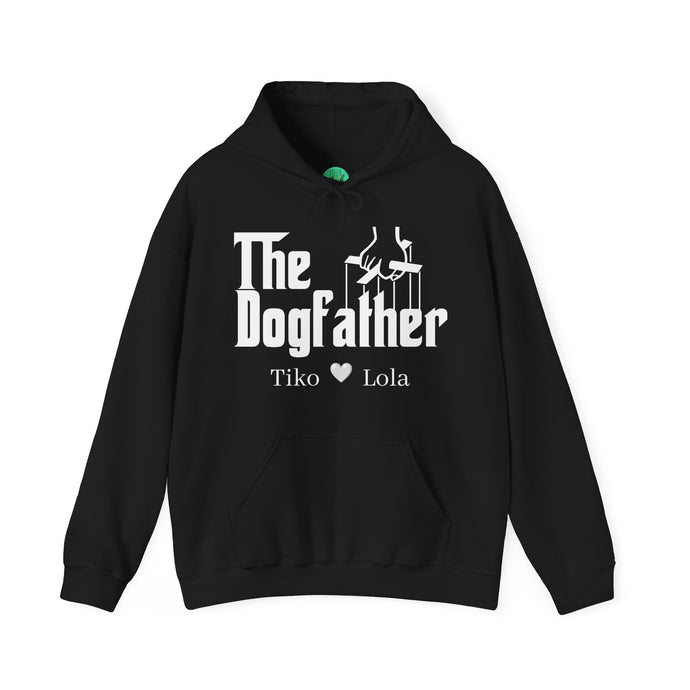 The Dogfather Personalized & Custom Dog Lovers Hoodie