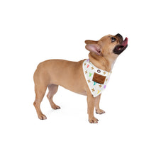 Load image into Gallery viewer, Light Furry Vuiton Pet Bandana-Your Posh Pet