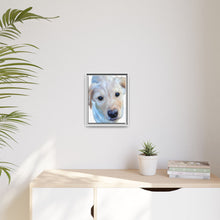 Load image into Gallery viewer, Framed Custom Canvas Artwork of Pet&#39;s Image - Your Posh Pet