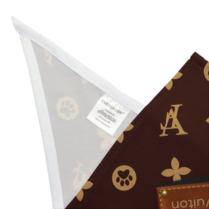 Furry Vuiton Pet Bandana-Your Posh Pet