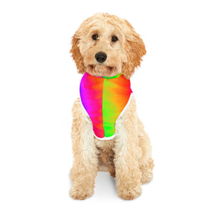 Colorful Tie Dye Personalized & Custom Pet Hoodie - Custom Pet Apparel