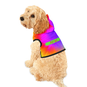 Colorful Tie Dye Personalized & Custom Pet Hoodie - Custom Pet Apparel